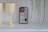 [MADE] Number 3 emoji case + card slot (Mint choco)