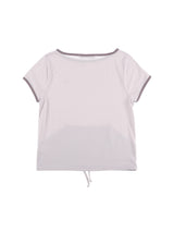 ポケットロゴTシャツ (ピンクグレー)