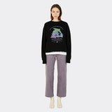 Riso Graphic Birphin (Bird + Dolphin) Sweatshirt (Black)