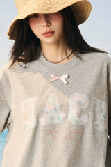 フェアリーコアデジタルプリントTシャツ
