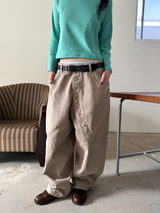 snap cover pants