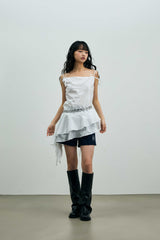 NYX MINI DRESS / WHITE