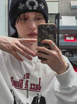 ブルースプリント長袖Tシャツ