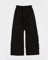 TUKED BAGGY PANTS (BLACK)