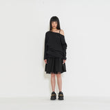 Recycle one- shoulder Tee 001