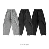 Arc back curved sweat pants -3C