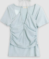 layered halter - t