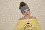 Bobby knit head band (Gray)