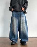 21 Patch Denim Pants