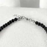 ss-stone necklace_black