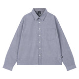 All Day Crop-Fit Striped Shirts (JTOSRT-0008)