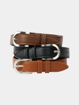 LMN Ferrier 20mm Leather Belt (3 colors)