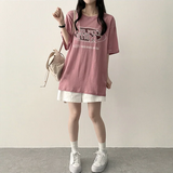 Ix ピグメントボクシーフィット半袖Tシャツ