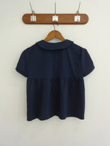 Snow dot blouse ( 3color )