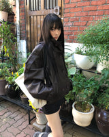Viron Double-Button Leather Jacket