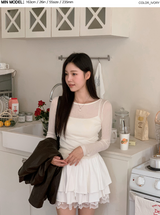 WD テンセルウール長袖Tシャツ (8color)
