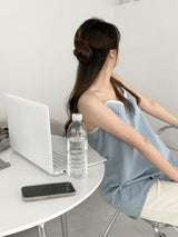Sand sleeveless dress (2 colors)