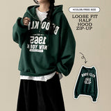 Kone Semi-Zip-Up Anorak Hoodie [Fleece]