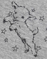 クラブNo.37ヘンリーネックTシャツ メランジグレー