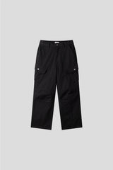 Washed Cargo Biker Pants
