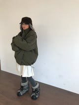 ローキーシャツドレス (2color)