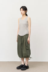 (W) Grain Sleeveless