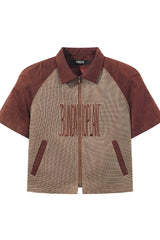 Padded Layered Short Sleeve Shirt