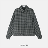 ティオンクロップチェックシャツ (3 Colors)