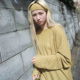 Crumble Lace Tee (olive khaki)