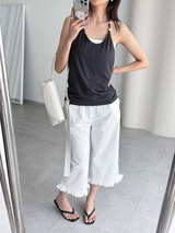beads halter top (3color)