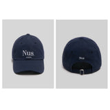 Nus. アーチボールキャップ（ブラウン）