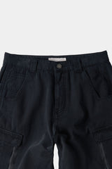 ミックスファブリックm65パンツ (Washed Black)
