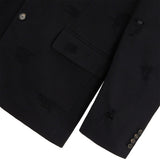 [ULKIN] Destroyed Overfit Single Jacket_Black