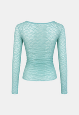 Noria Sheer Lace Tee