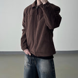 Luna suede padding jacket