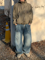  Mile Wash Carpenter Banded Denim