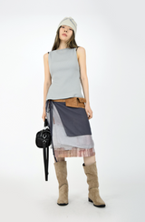 side slit boat sleeveless(3color)