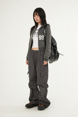 East coast slim crop long sleeve