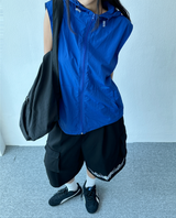 スクールポイントポケットポイントカーゴバミューダパンツ🩶🖤 - 2 カラーズ
