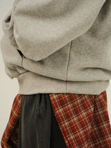 [SEMADE] Plain Line Overfit Hoody
