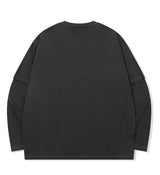 26SS★ ライブラリーローズレイヤードピグメントロングスリーブ
