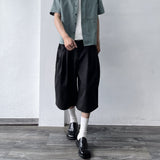 Matte Black Silhouette Shorts