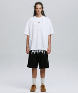 SYMBOL EDGE-CUT T-SHIRTS_WH