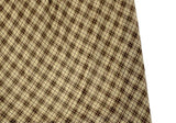 softie checkered midi skirt