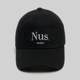 Nus. アーチボールキャップ（ブラック）