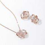 Authentique Earrings 14K (Diamond setting)
