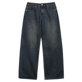 [Unisex] BTB : WAVE WASHING JEANS [BLUE MINUIT CORE]