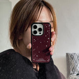 [MADE] little star epoxy bumper case - brown