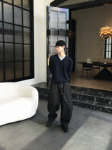 Koani Curve Snap Denim Pants 2C