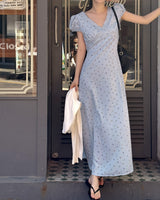 Vash Flower Long Dress